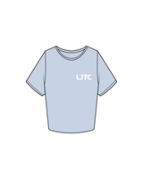 The Crop Tee - Powder - LJTC - Left Chest / Back - Full Color