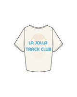The Crop Tee - Off White - LJTC - Left Chest / Back - Full Color