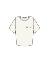 The Crop Tee - Off White - LJTC - Left Chest / Back - Full Color