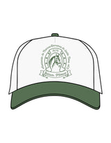 The Canvas Cap - Natural / Forest - VCC - Center Crown & Back Panel - Embroidered - Forest