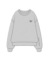 The Mens Crewneck - Heather - Evolve Lagree - Left Chest - Left Sleeve - Printed - Navy