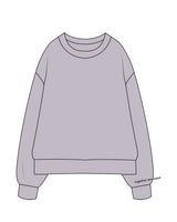 The Mens Heavyweight Crewneck - Heather - Collective Studios - Left Bottom Sleeve - Embroidered - Black