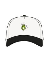 The Canvas Cap - Natural / Black - Chosen Foods - Center Crown - Embroidered - Full Color