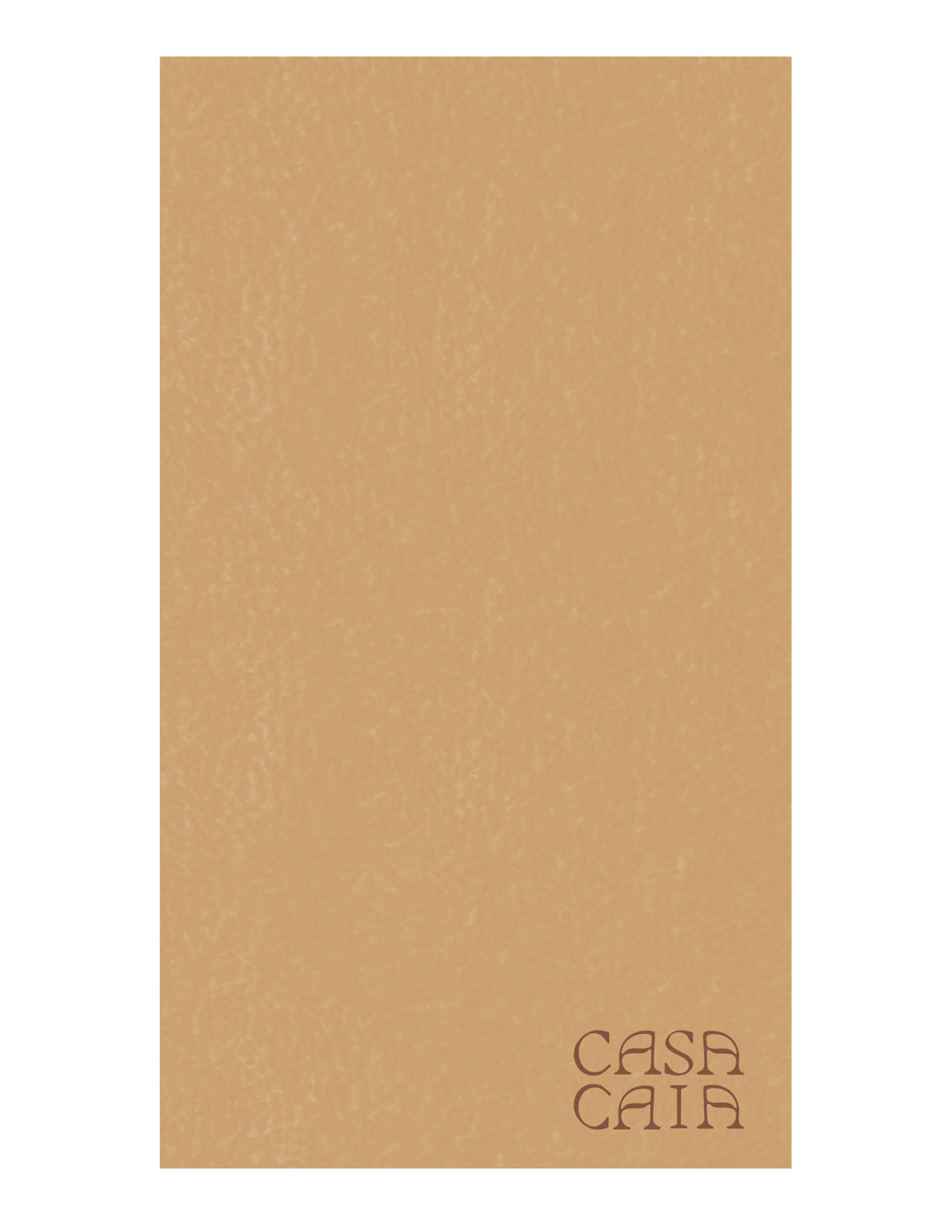The Gym Towel - Tan - Casa Caia - Front Bottom Left - Embroidered - Brown - The Gym Towel Bag - Black - Center Body Stacked - Printed - Sand