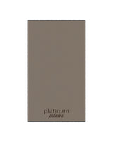 The Gym Towel - Brown - Platinum Pilates - Bottom Body Stacked - Embroidered - Chocolate - Gym Towel Bag - Black - Center Body Stacked - Printed - White