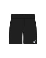 The Mens Beach Short - Black - UCSD Dance - Left Bottom Leg - Printed - Full Color