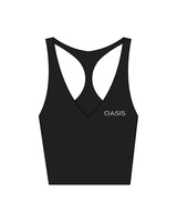 The Racer Tank - Black - OCWC - Left Chest - Printed - Light Green