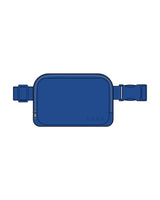 The Cross Body Bag - Royal Blue - Lava - Lower Left - Printed - Tone on Tone