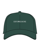 The Dad Hat - Forest - Explore More - Center Crown - Embroidered - White