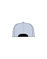 The Dad Hat - Light Blue - Mantra - Center Crown & Back Panel - Embroidered - White