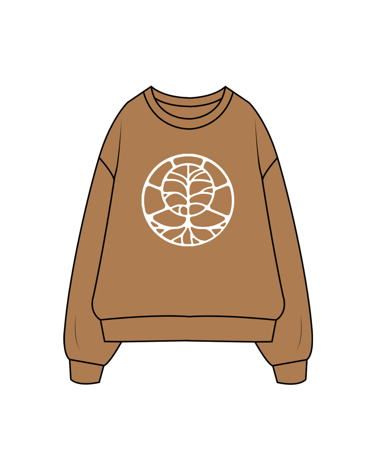 EverCore Classic Crewneck - Camel