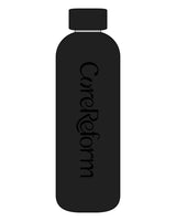 The Water Bottle - Black - CoreReform - Center Body - Glossy - Tone on Tone