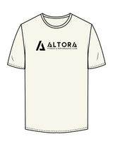 The Mens Tee - Off White - ALTORA - Center Chest & Back Stacked - Printed - Full Color