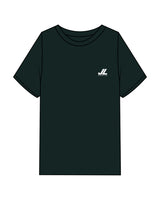 The Mens Heavyweight Tee - Pine Green - JL Marketing - Left Chest & Back Image - Printed - Off White