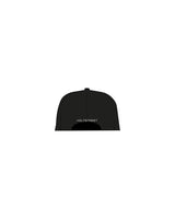 The Canvas Cap - Black - Holt Street - Center Crown & Back - Embroidered - White