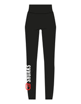 The Basic Legging - Black - Pineda Fitness LLC - Right Leg - Printed - Full Color