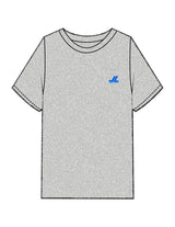 The Mens Heavyweight Tee - Heather - JL Marketing - Left Chest & Back Image - Printed - Blue