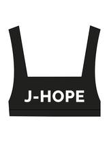 The Box Cut Bra - Black - Celina Arzola - Center Chest & Center Back "94" - Printed - White