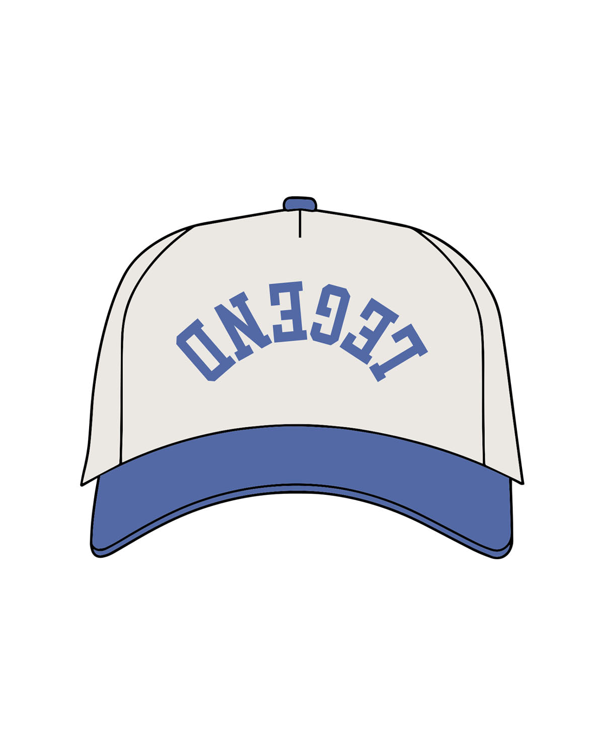The Canvas Cap - Natural / Liberty - Training Mate - Center Crown Inverted - Embroidered - Puff - Liberty
