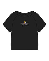 The Kids Tee - Black - Extraordinary Brands - Center Chest Stacked - Printed - Full Color