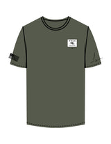 The Mens Tee - Cypress - BHF Fishing - Left Chest - Left & Right Sleeve - Back Compass - Charcoal