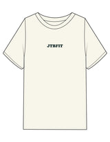 The Mens Heavyweight Tee - Off White - JTB Fit - Center Chest & Full Back - Printed - Full Color