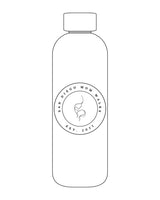 The Water Bottle - White - SD Mom Walks - Center " SAN DIEGO " - Black