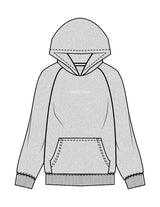 The Mens / Unisex Hoodie - Heather - Box Union Spring 2026 - Center Chest - Embroidered - White