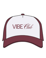 The Foam Trucker - Burgundy / White - The Vibe - Front Center - Burgundy