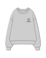 The Womens Crewneck - Heather - Palomino Labs - Left Chest - Printed - Full Color