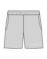 The Mens Sweat Shorts - Heather - Core Reform - Left Leg Stacked - Printed - Tone on Tone