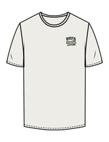 The Mens Tee - Off White - Beach Party 2026 - Left Chest & Back Image - Printed - Full Color