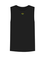 The Mens Tank - Black - MBC LA COSTA - Center Chest & Back 2 Stacks - Printed - Full Color