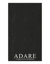 The Gym Towel - Black - ADARE - Front Bottom Stacked - Embroidered - White - The Gym Towel Bag - Black - Center Body Layered - Printed - White
