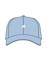 The Dad Hat - Sky - JL Marketing - Center Crown - Embroidered - White