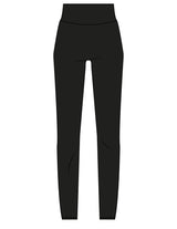 The Basic Legging - Black - Mega NJ - Back Waistline "MEGA" - Printed - White