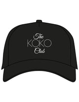 The Foam Trucker - Black - KOKO Collection - Center Crown Stacked - Printed - White