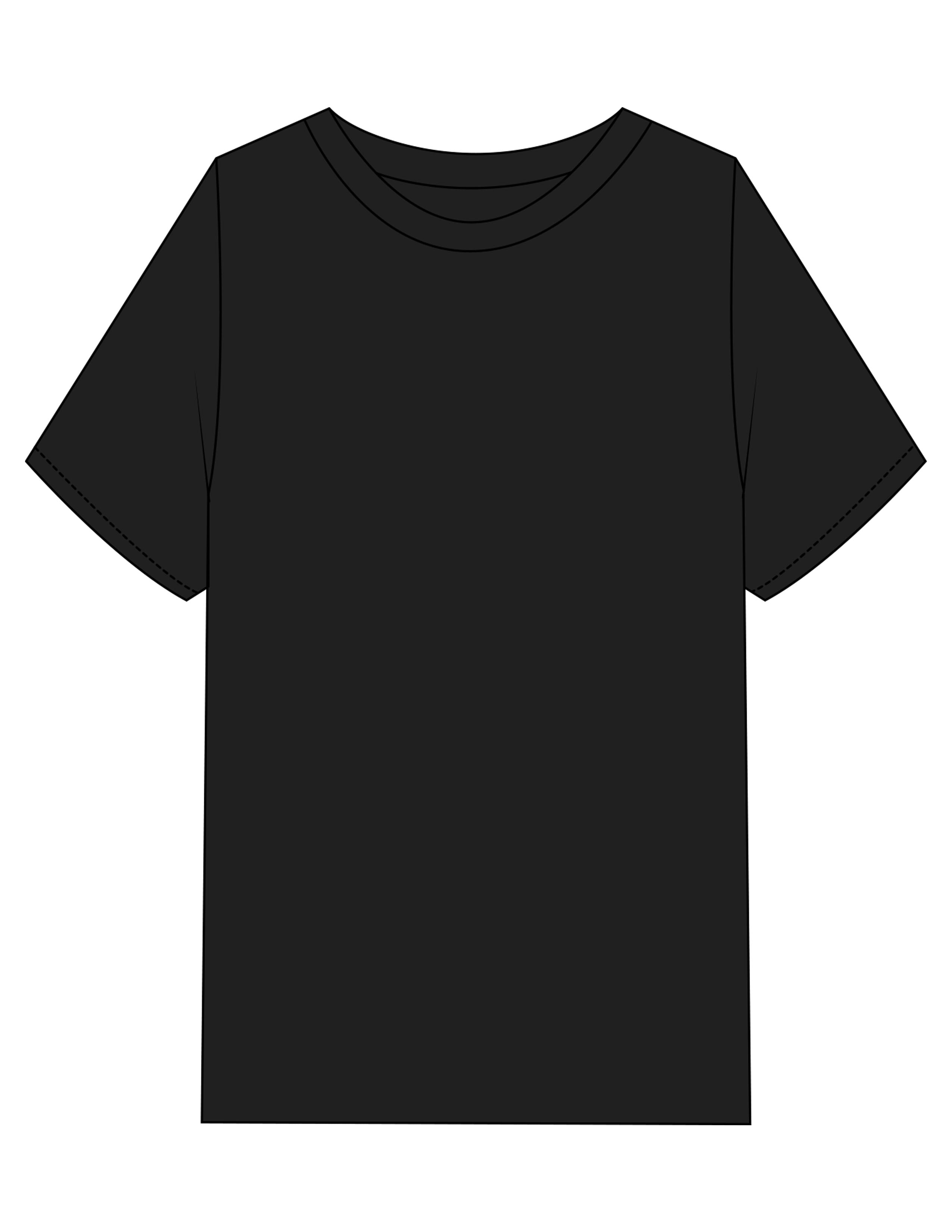 The Womens Heavyweight Tee - Black - Daybreak Church - Back Stacked - Printed - Dark Gray