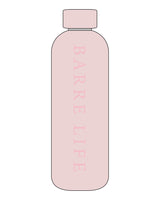 The Water Bottle - Pink - Barre Life - Center Vertical - Tone on Tone