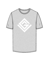 The Mens Tee - Heather - Game Changer - Chest & Back - Printed - White