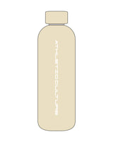 The Water Bottle - Cream - Athletic Culture - Center - Text - White