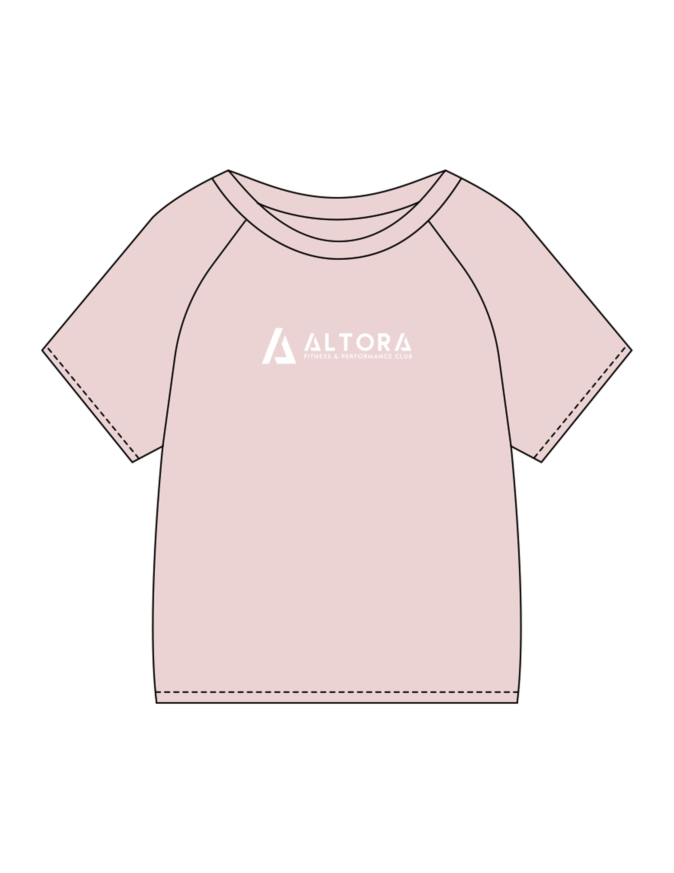The Kids Tee - Pink - ALTORA - Center Chest - Printed - Full Color