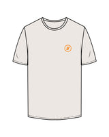 The Mens Tee - Bone - Blenders - Left Chest & Back "AUSTIN" - Printed - Full Color