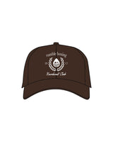 The Dad Hat - Brown - Rumble - Center Tear & Leaf - Back Fall Church - White
