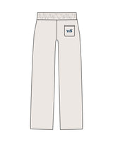 The Mens Straight Leg Sweatpants - Bone - NSpiers - Back Pocket - Blue (35576e)