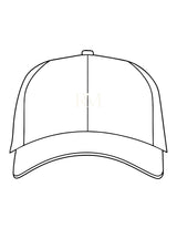 The Dad Hat - White - Refined Movement - Center Crown "RM" - EMB - Off White