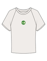 The Micro Rib Baby Tee - Natural - NSpiers - Center Chest Round - Printed - Full Color