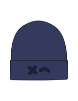 The Beanie - Cobalt - Rumble - Center Brim - Embroidered - Tone on Tone