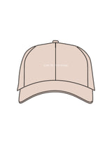 The Dad Hat - Stone - Bare Pilates - Center Crown & Right Panel - Embroidered - White