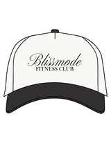 The Canvas Cap - Natural / Black - BLISSMODE FITNESS - Center Chest Stacked - EMB - Black